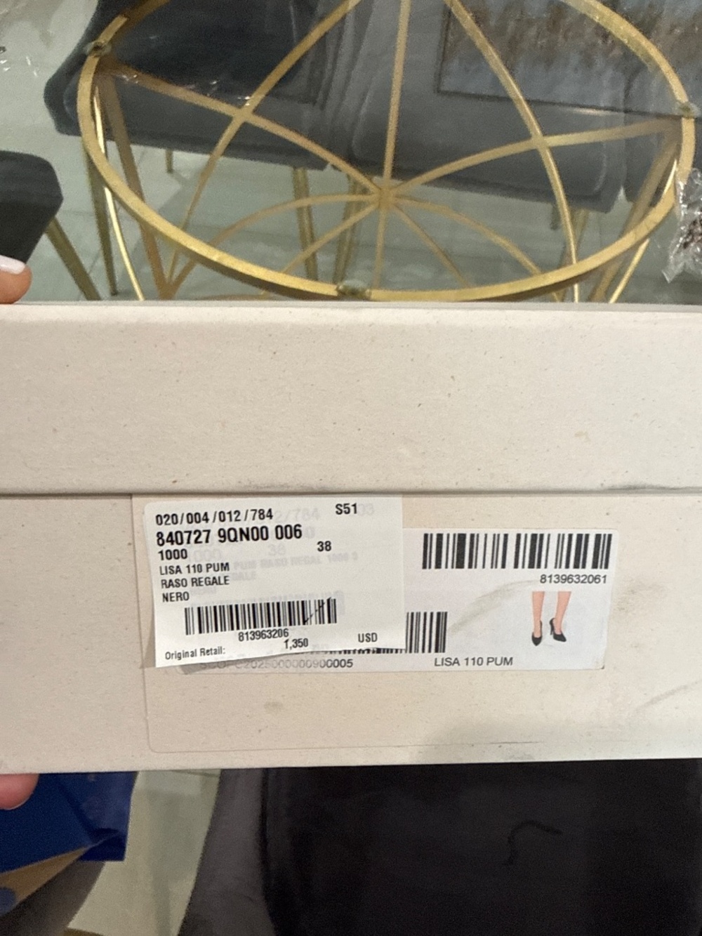 Brand new never worn in box Saint Laurent Lisa 110 pump - Picture 6 of 6